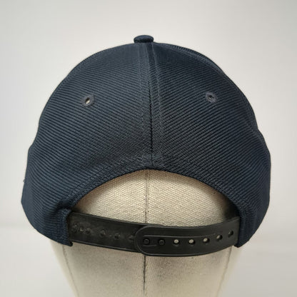 Eagle Crest USS Zumwalt DDG-1000 Hat Blue One Size 5 Panel Snapback Made in USA