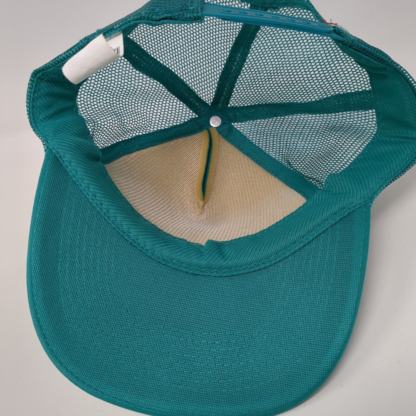 Out Of Dry Shampoo Snapback Rope Trucker Hat Green One Size Mesh Back