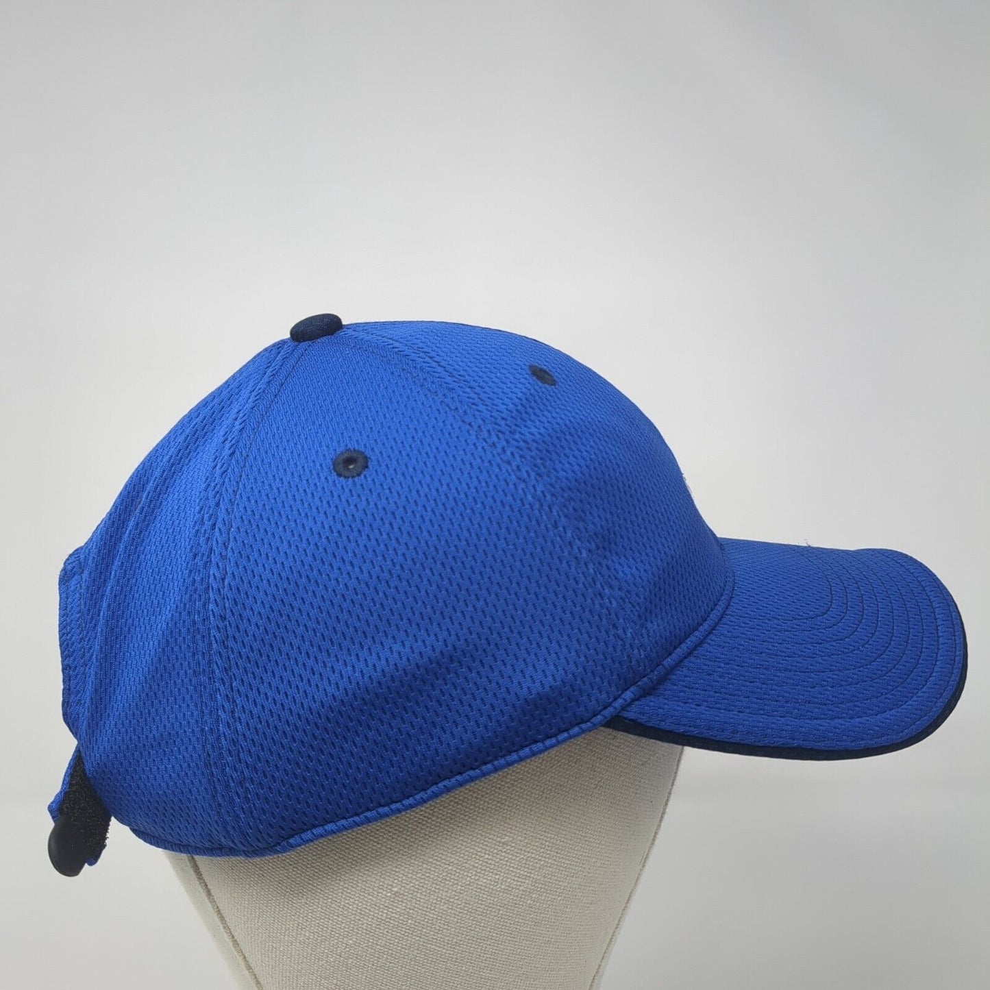 Nike Strapback Hat Blue One Size Adjustable Embroidered Just Do It Polyester