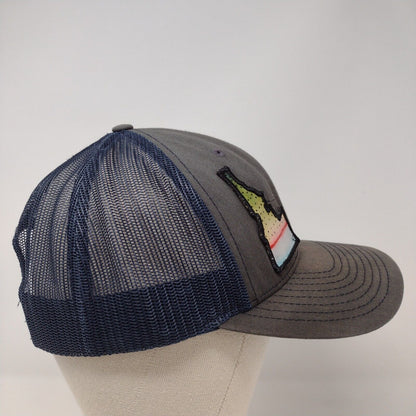 Idaho Patch Snapback Mesh Back Trucker Hat Multicolor OSFA Richardson