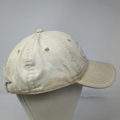 Cabela's Baseball Cap Beige One Size World's Foremost Outfitter Slideback Hat