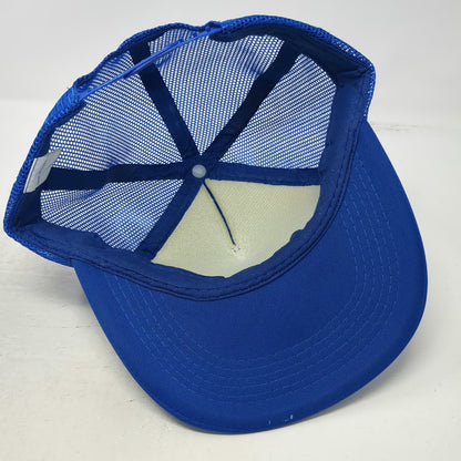 Cletes Auto Repair Burley Idaho Blue Trucker Hat One Size Mesh Snapback Foam