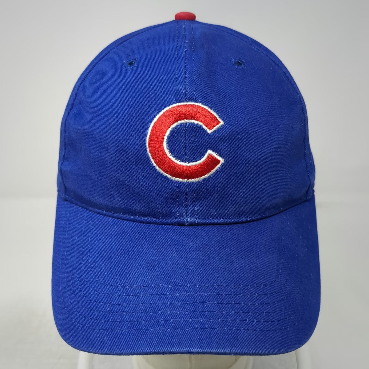 Fan Favorite Chicago Cubs MLB Baseball Cap Blue OSFM Adjustable Strapback Hat