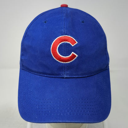 Fan Favorite Chicago Cubs MLB Baseball Cap Blue OSFM Adjustable Strapback Hat