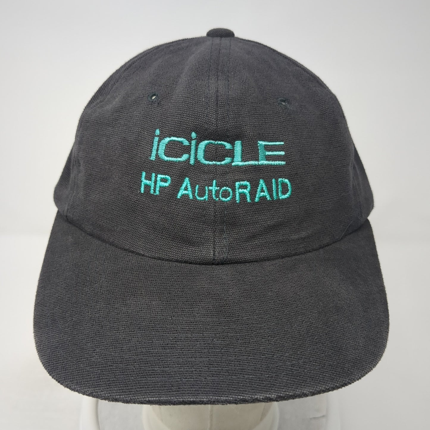 Icicle HP AutoRAID Slideback Baseball Cap Black One Size Adjustable Yupoong