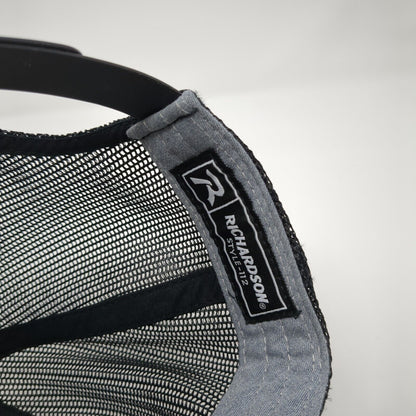 Idaho Roots Snapback Trucker Hat Gray One Size Mesh Back Adjustable