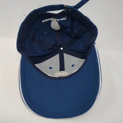 Majestic Elegance Punta Cana Slideback Baseball Cap Blue OS Adjustable 6 Panel