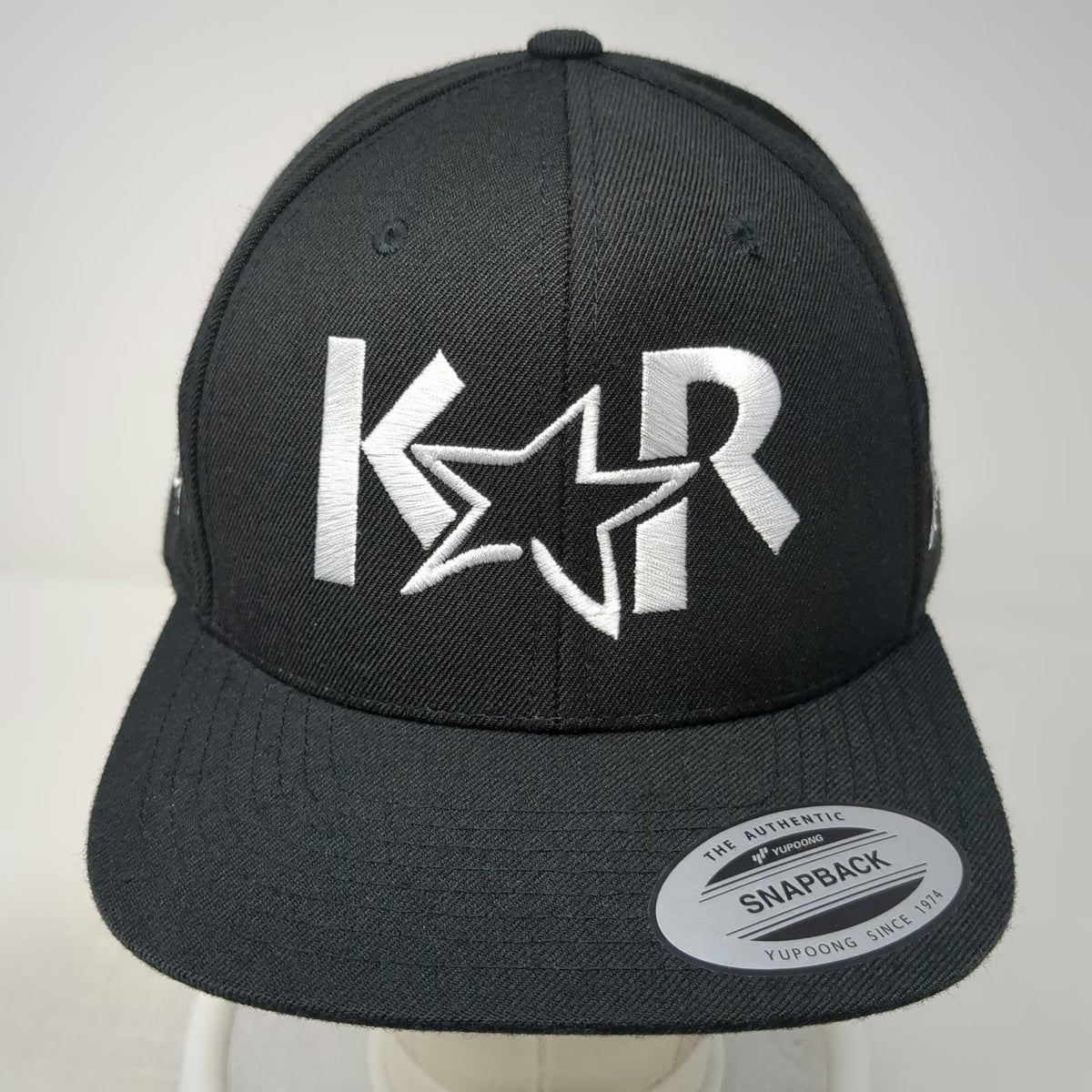Yupoong Snapback Black One Size KAR Convention Outstanding Dancer Green Brim Hat