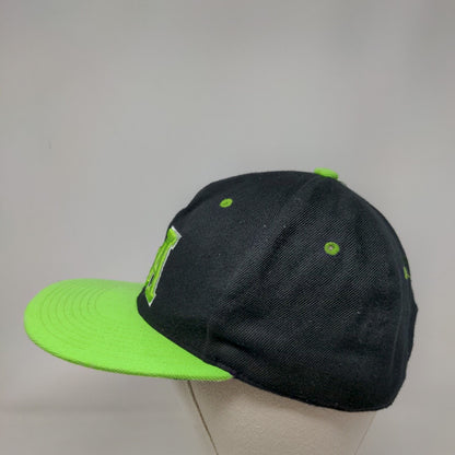 LA Snapback Hat Multi One Size Embroidered Colorblock 6 Panel Headlines