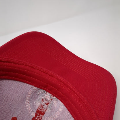 43rd President of the United States Strapback Hat Red One Size Adjustable