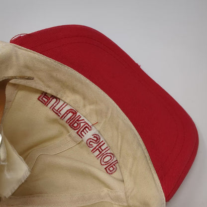 Future Shop Apple Computer Logo Electronics Beige Red Cap Hat Macintosh Vintage