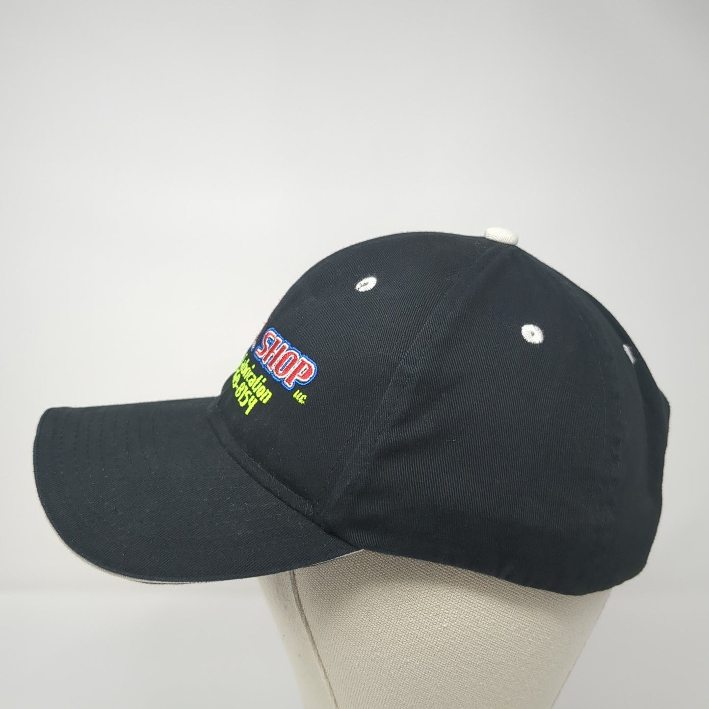 J&G Metal Shop Custom Fabrication Strapback Hat Black One Size Otto