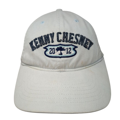 Kenny Chesney 2012 Slideback Hat Blue One Size Adjustable 6 Panel