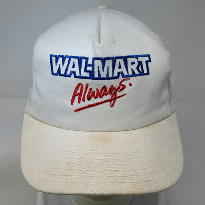 Paramount Walmart Always Trucker Hat White One Size Mesh Back Snapback USA