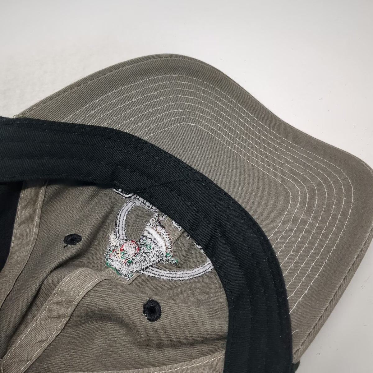 Points North Baseball Cap Gray Black One Size Pheasants Forever 1982 Cotton Hat