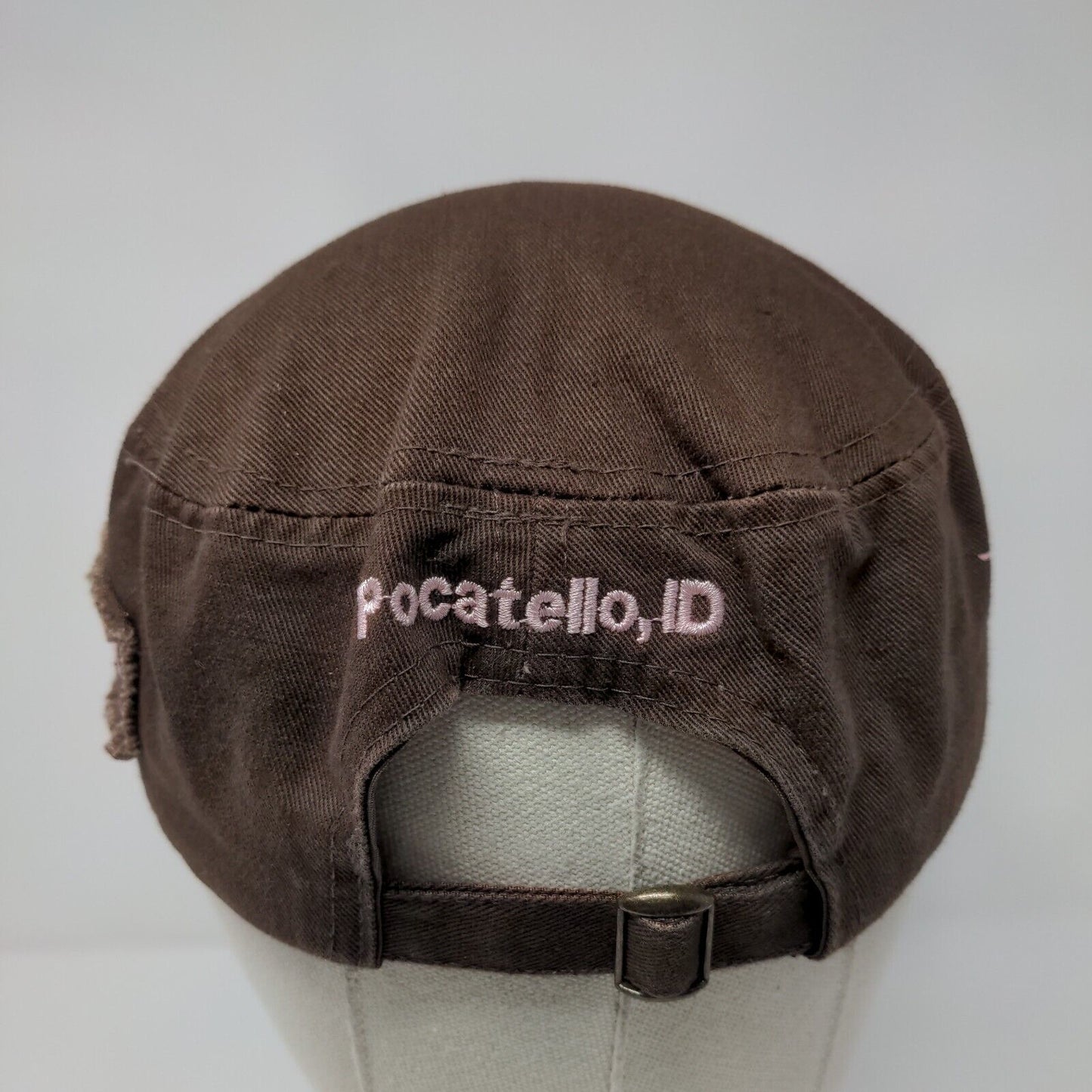 Pacific Steel & Recycling Slideback Army Hat Brown One Size Adjustable