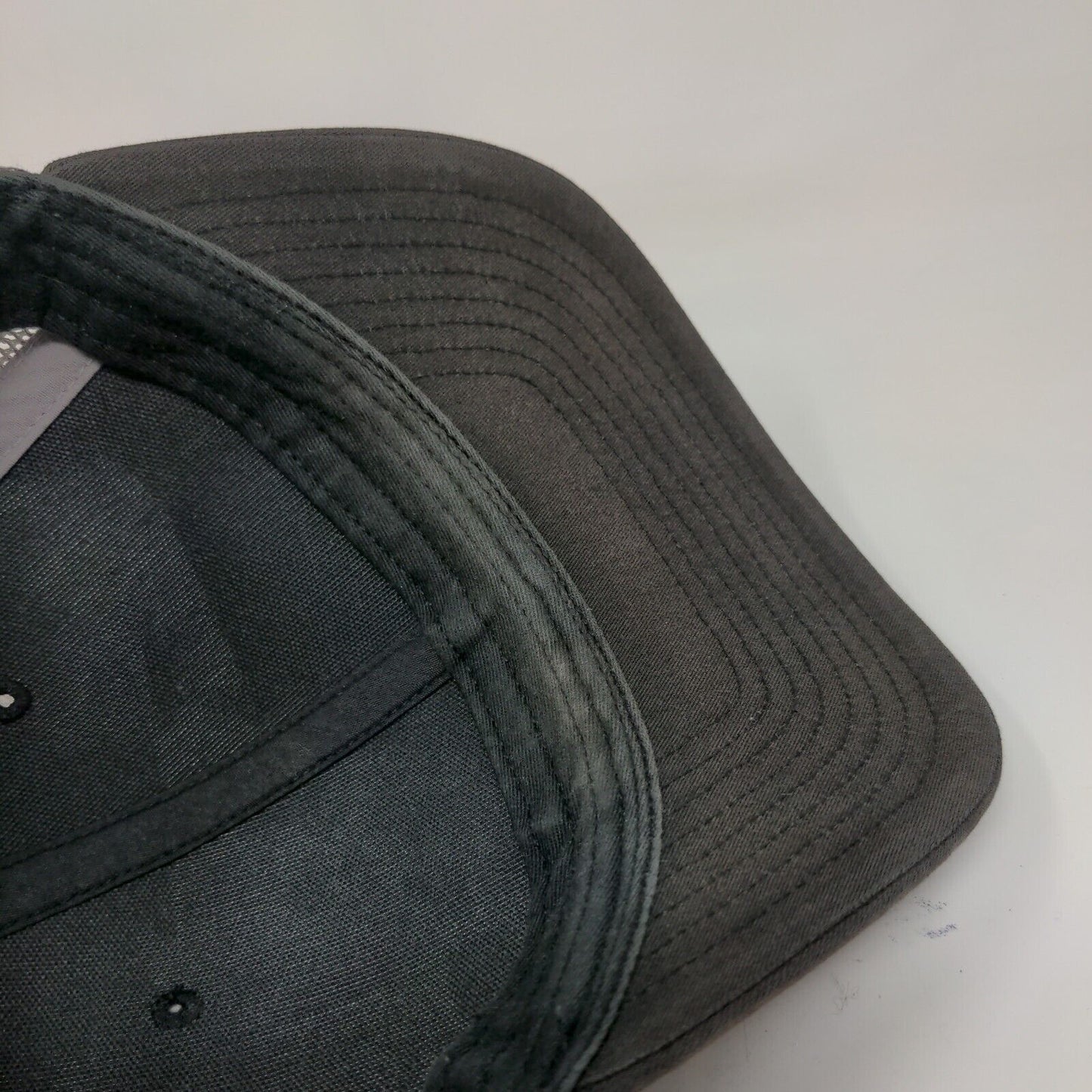 Team Roper Snapback Mesh Back Trucker Hat Multi One Size Leather Patch