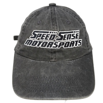 Port Authority Baseball Cap Gray One Size Speed Sense Motorsports Washed Hat