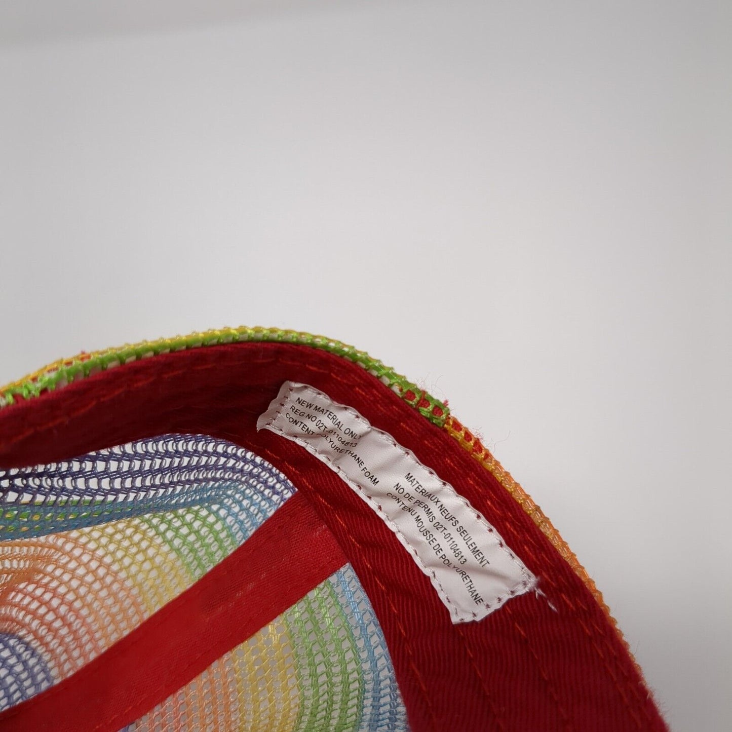 Team Pride Snapback Trucker Hat Multicolor OS Adjustable Mesh Back Spencer's