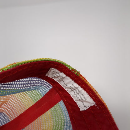 Team Pride Snapback Trucker Hat Multicolor OS Adjustable Mesh Back Spencer's