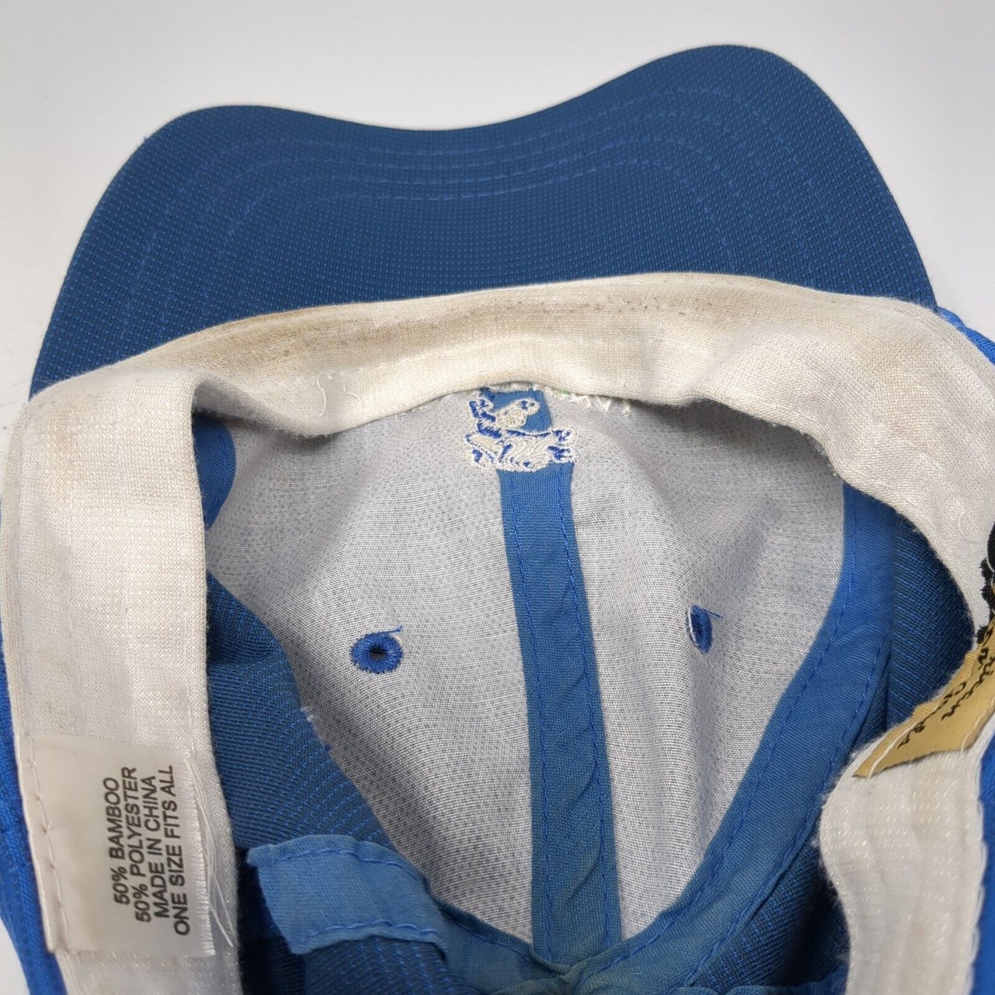 The National 2013 Doubler Strapback Hat Blue OS Adjustable American Dry Goods