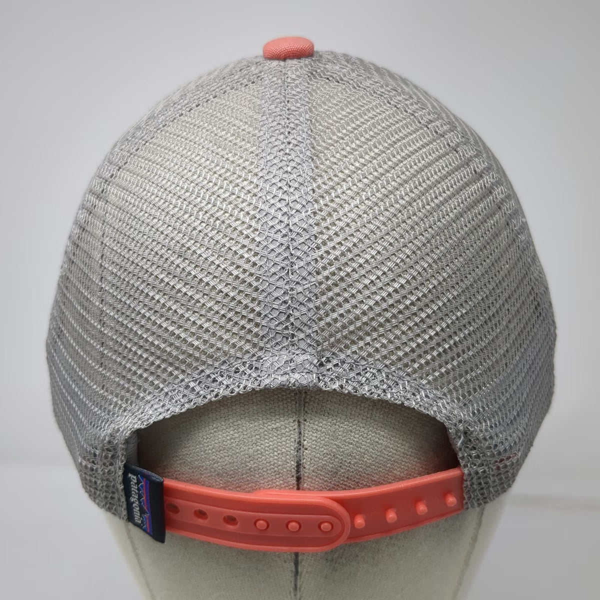 Patagonia Trucker Hat White OS Mesh Back Embroidered Logo Snapback Mountain
