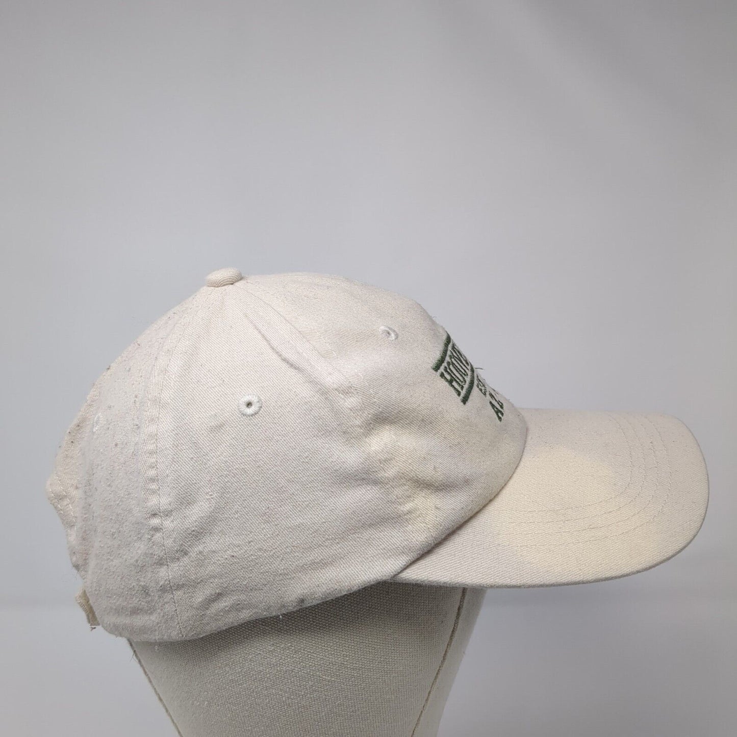 Hoover Dam Est 1935 AZ-NV Strapback Hat Tan OS Adjustable Embroidered Cotton