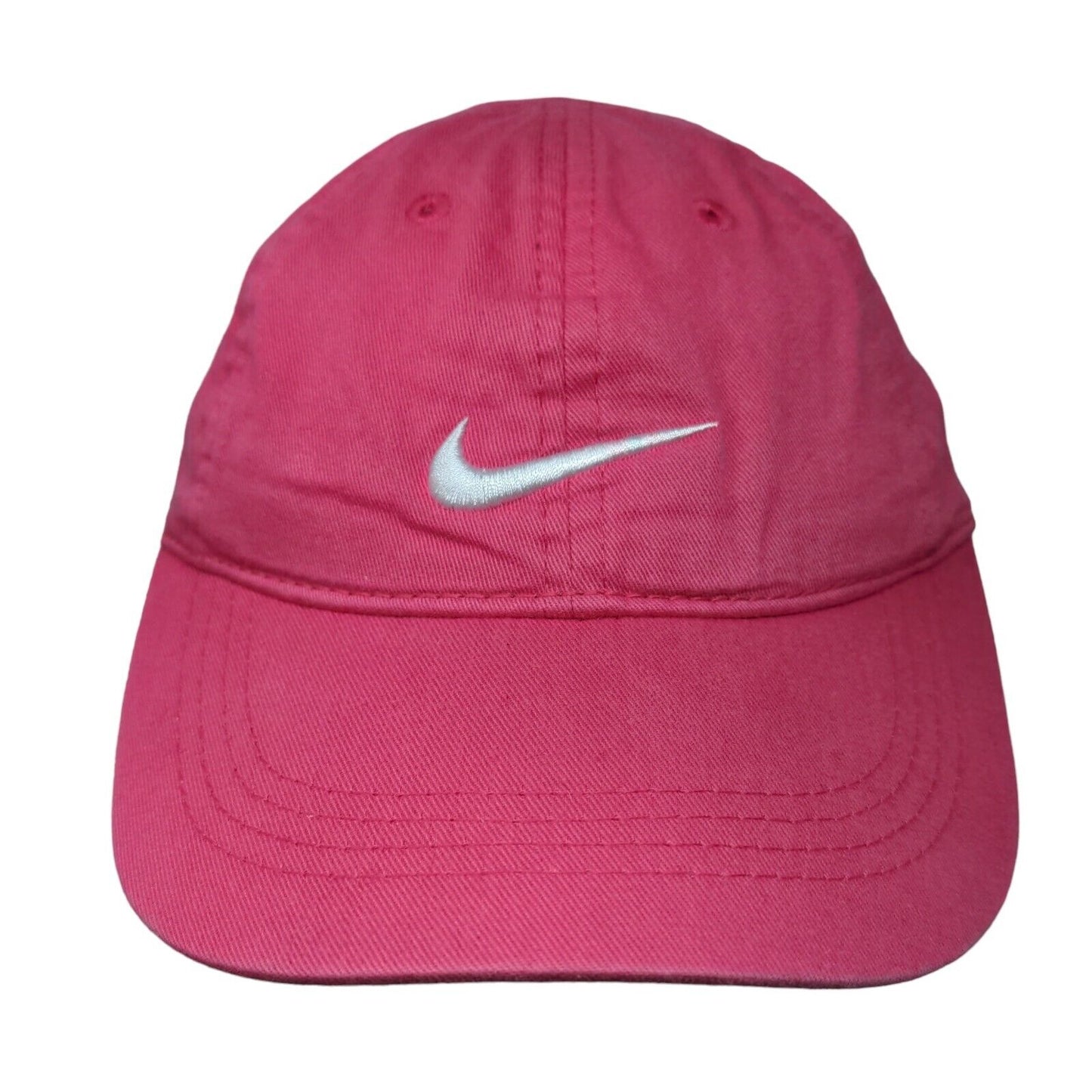 Nike Strapback Hat Pink Size 4-6x Adjustable Embroidered Swoosh Just Do It