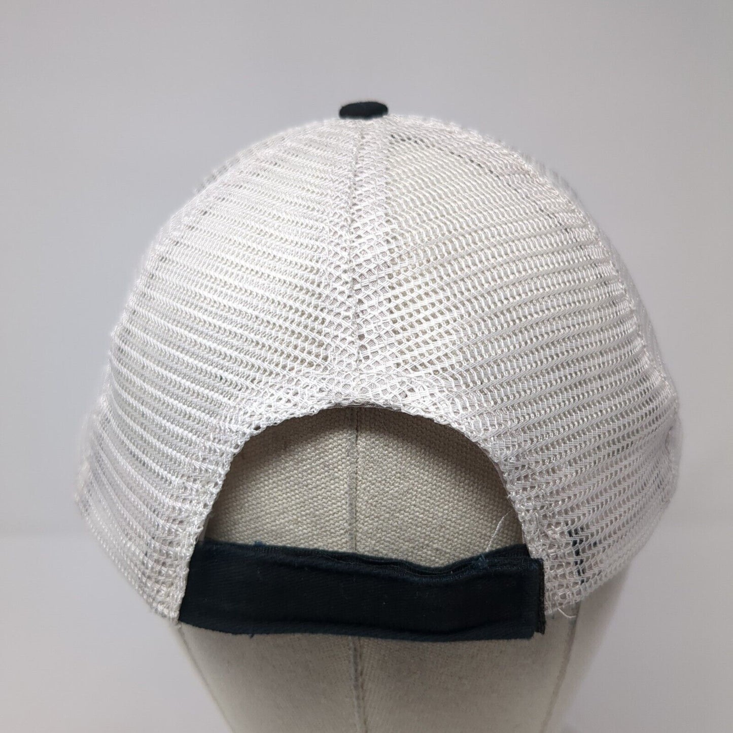 Bandit Lites Strapback Trucker Hat Black One Size Adjustable Mesh Back Hit Wear