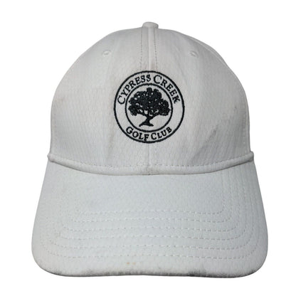 Cypress Creek Golf Club Strapback Hat White OS Adjustable Embroidered Callaway