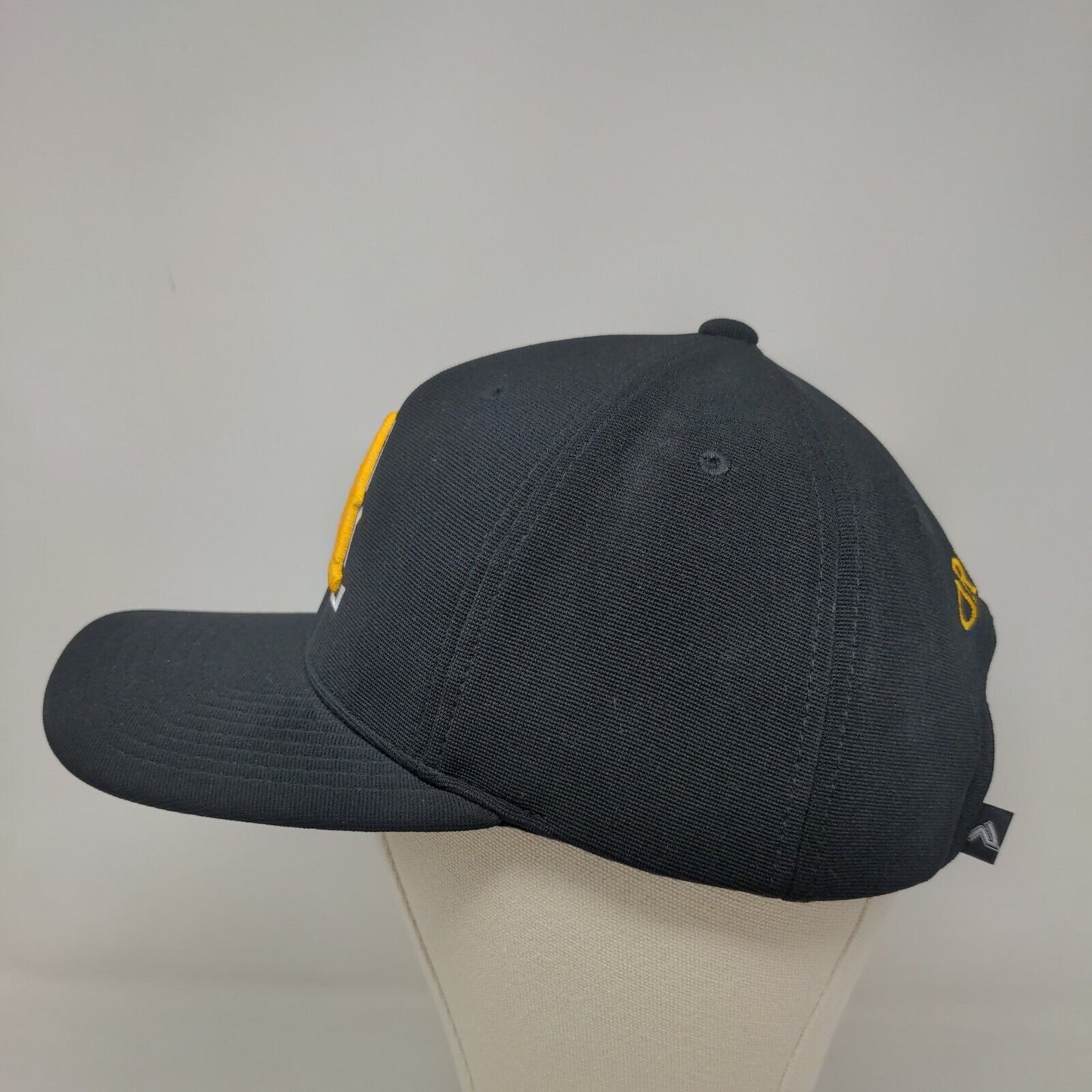 Pacific Headwear Men's Strapback Hat Black size 298M Embroidered A Orioles Logo