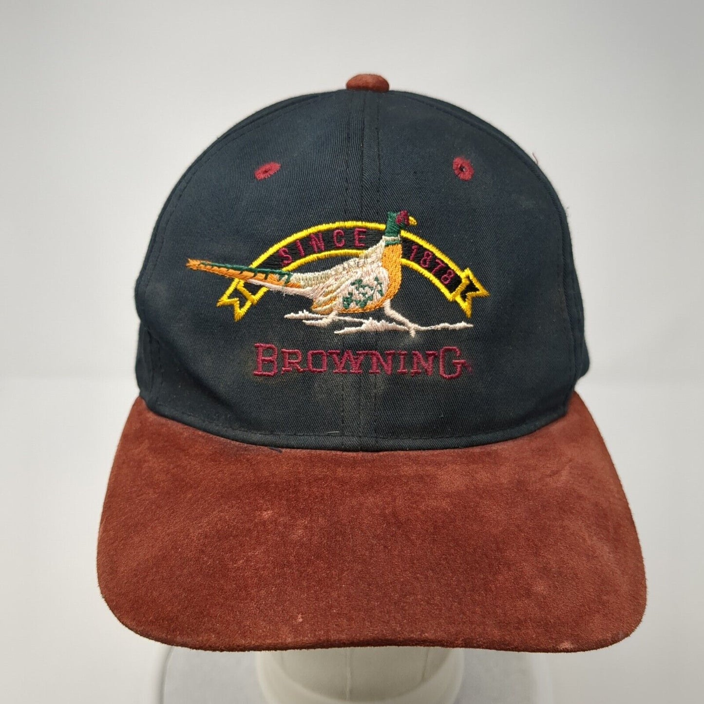 Browning Since 1878 Strapback Hat Multicolor OS Adjustable Embroidered 6 Panel