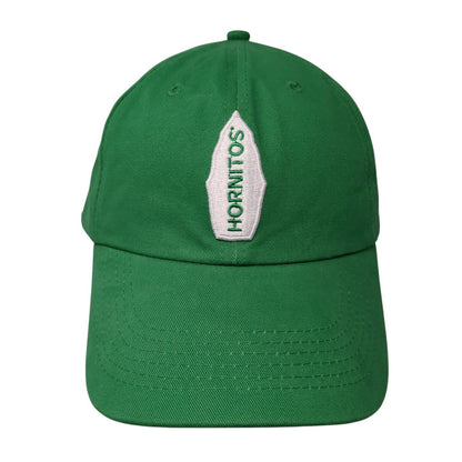 Hornitos 100% Agave Tequila Slideback Hat Green OS Adjustable Embroidered Cotton