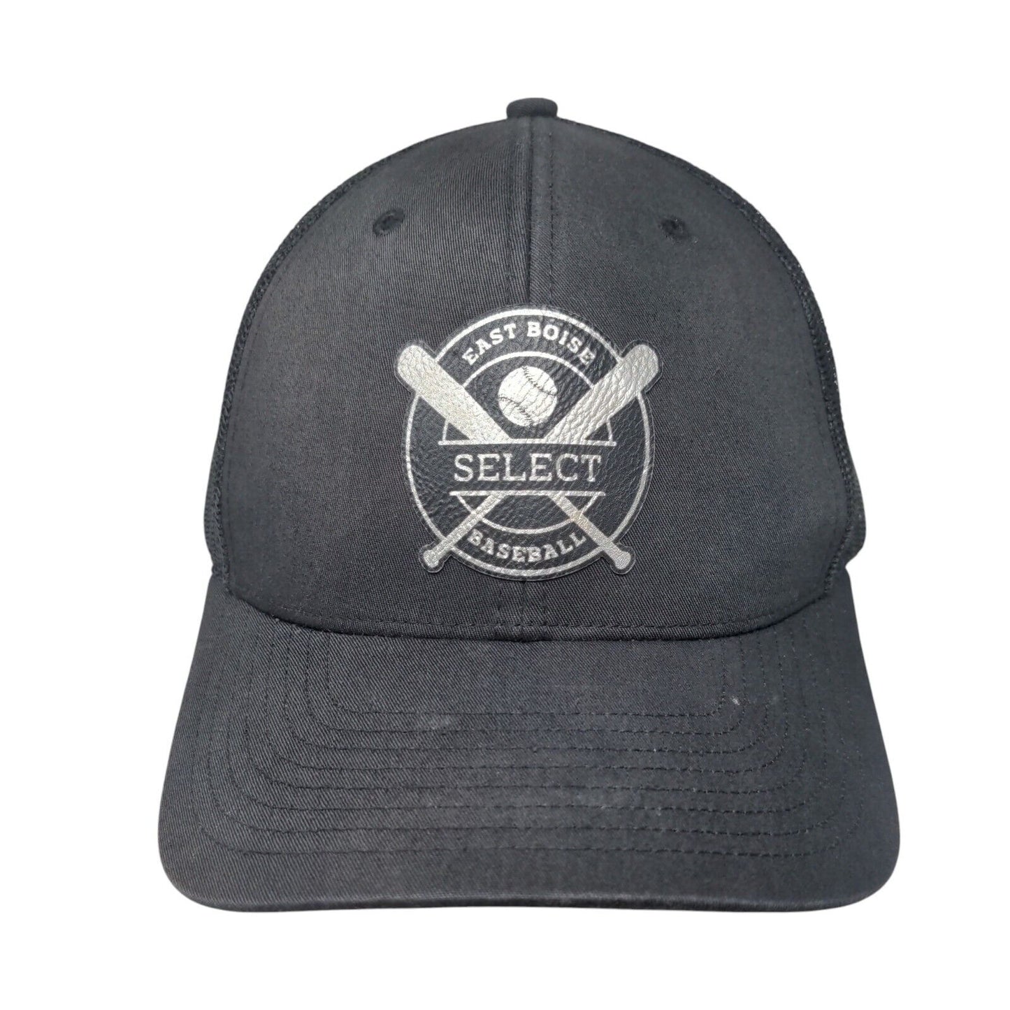 Select East Boise Baseball Snapback Mesh Back Trucker Hat Black One Size