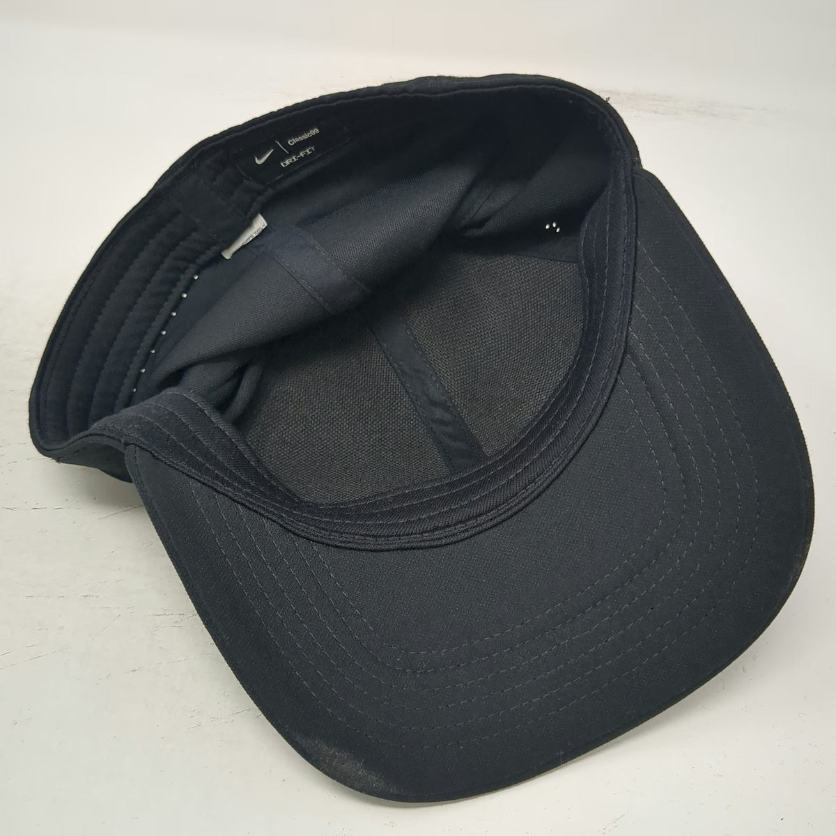 Nike Baseball Cap Black One Size Dri-FIT Classic99 Perforated Performance Hat