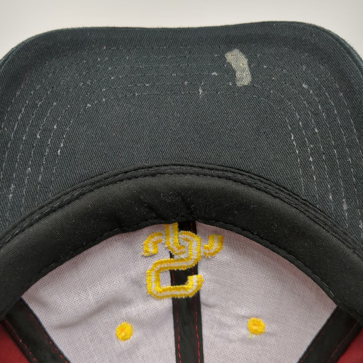 Banc of California Baseball Cap Red One Size SC California Strong Strapback Hat
