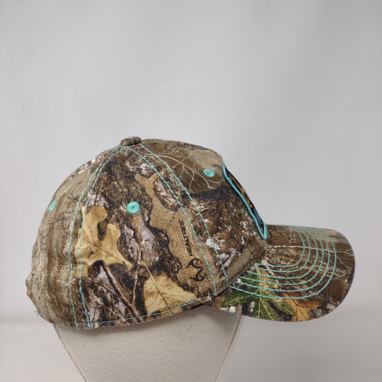 Realtree Snapback Hat Camouflage OSFM Adjustable Embroidered 6 Panel Outdoor Cap