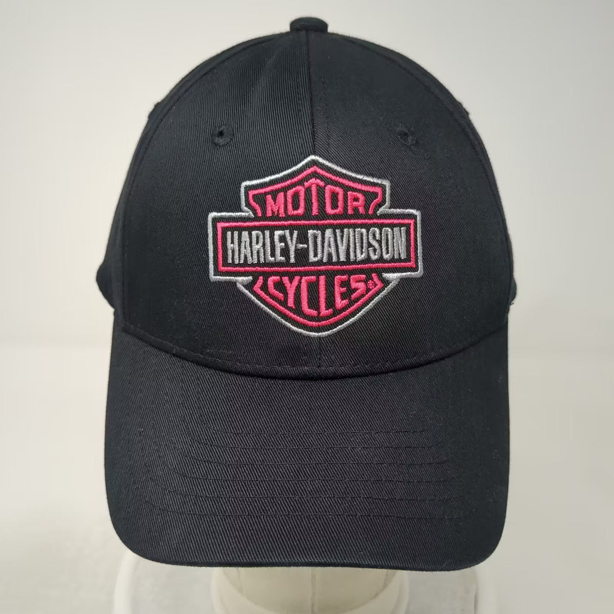 Harley-Davidson High Desert Boise Idaho Black Pink Baseball Cap One Size Hat