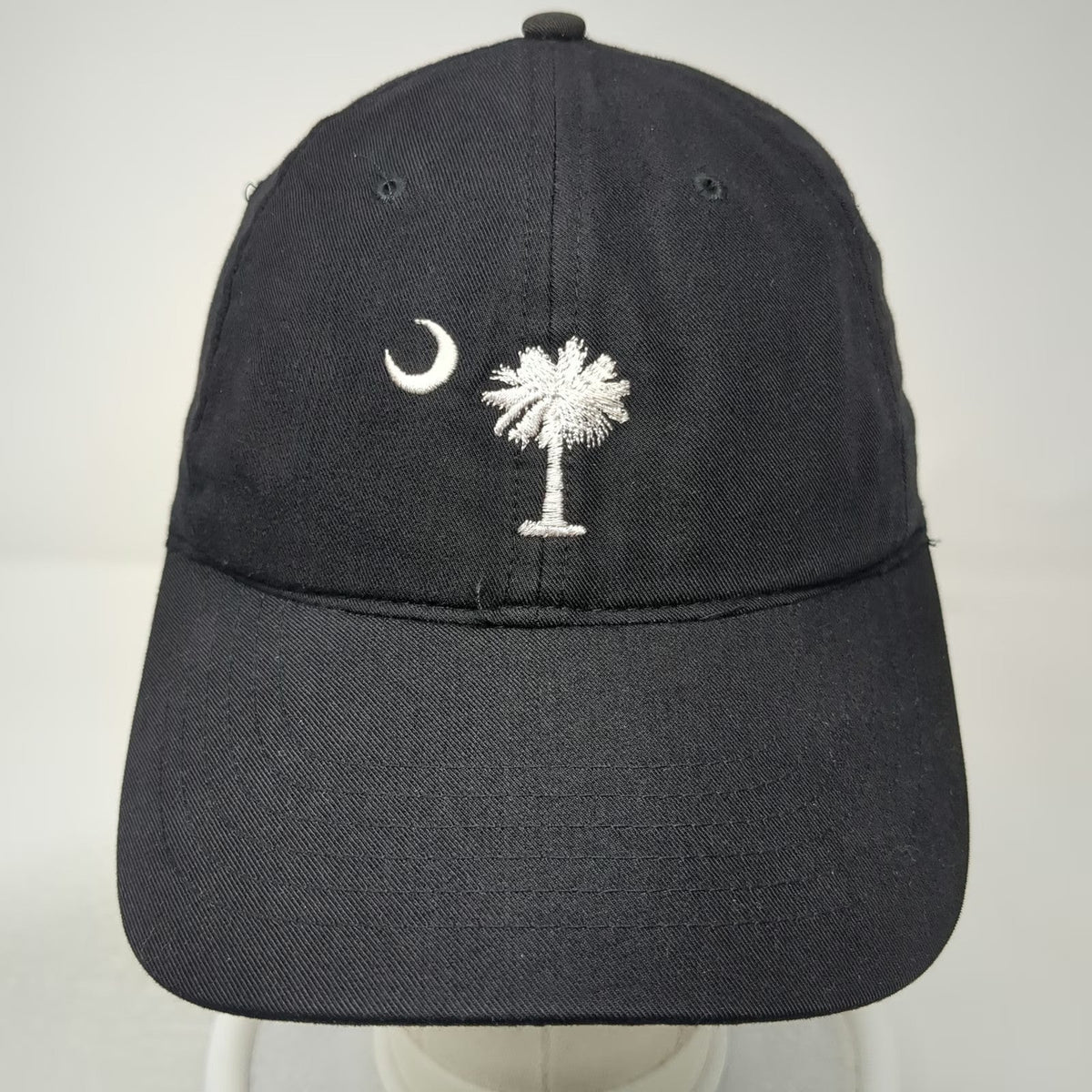 Brian Robinson Baseball Cap Black One Size South Carolina Palmetto Moon Hat