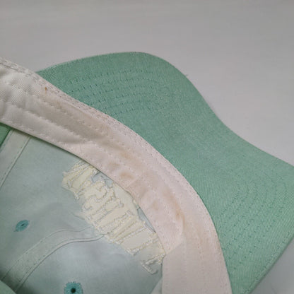 Nashville Guitar Slideback Hat Green One Size Embroidered 6 Panel