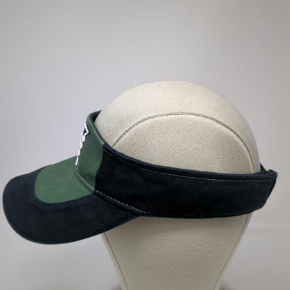 Allied Superstars NCAA Hawaii Rainbow Warriors Visor Black Green One Size Hat