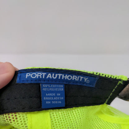 L&W Supply Strapback Mesh Back Trucker Hat Camo One Size Port Authority