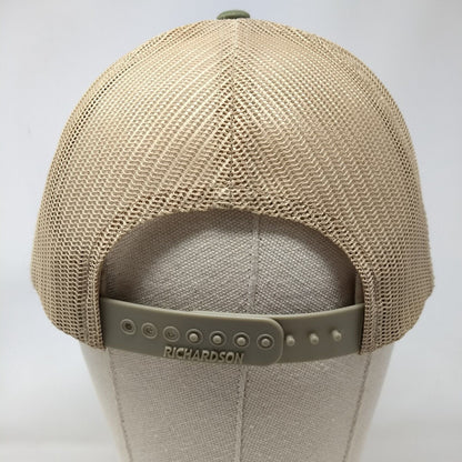 Bicycle Snapback Mesh Back Trucker Hat Multi OSFA Colorblock Richardson