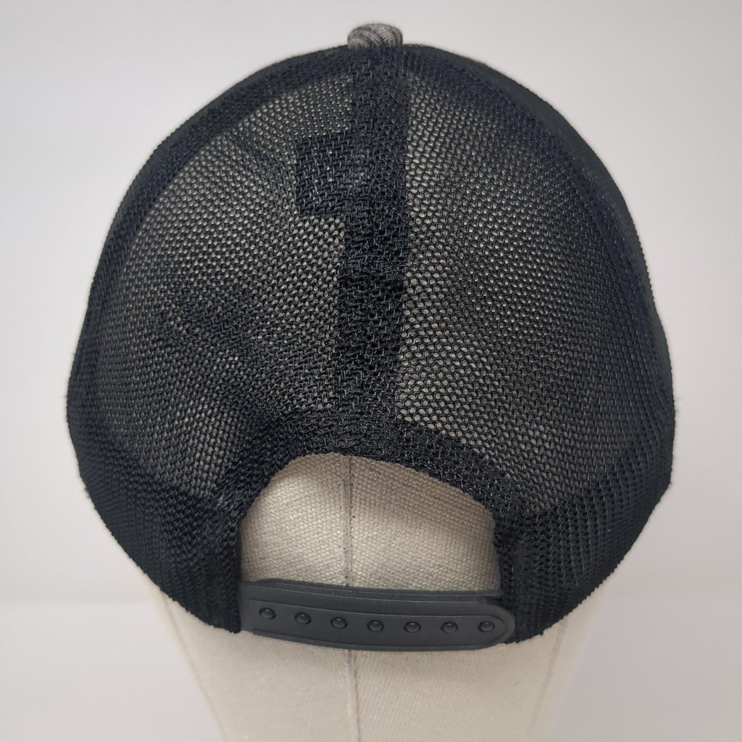 Sage Lakes Snapback Trucker Hat Gray One Size Adjustable Mesh Back Pukka