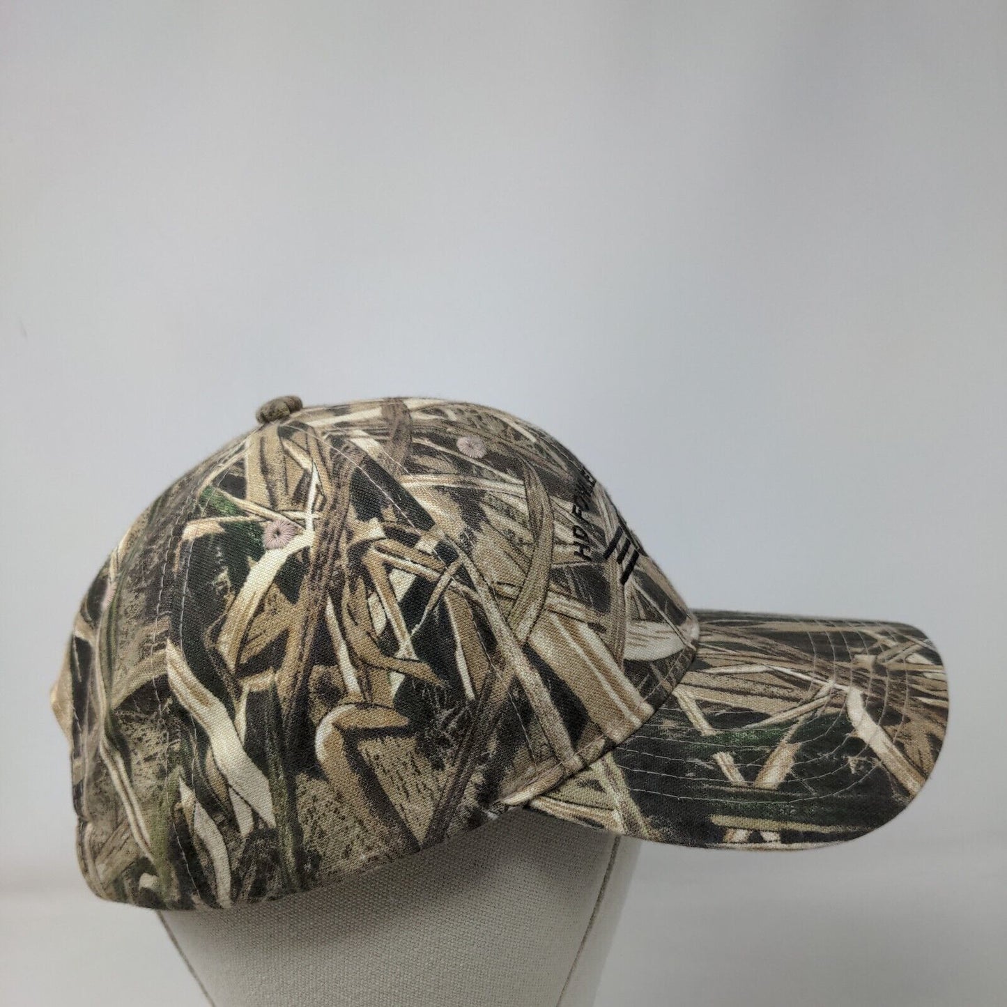 HD Fowler Company Strapback Hat Camo One Size Adjustable Embroidered