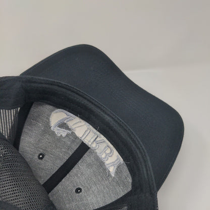 Irby Excavation Snapback Trucker Hat Black OS Adjustable Mesh Back Richardson