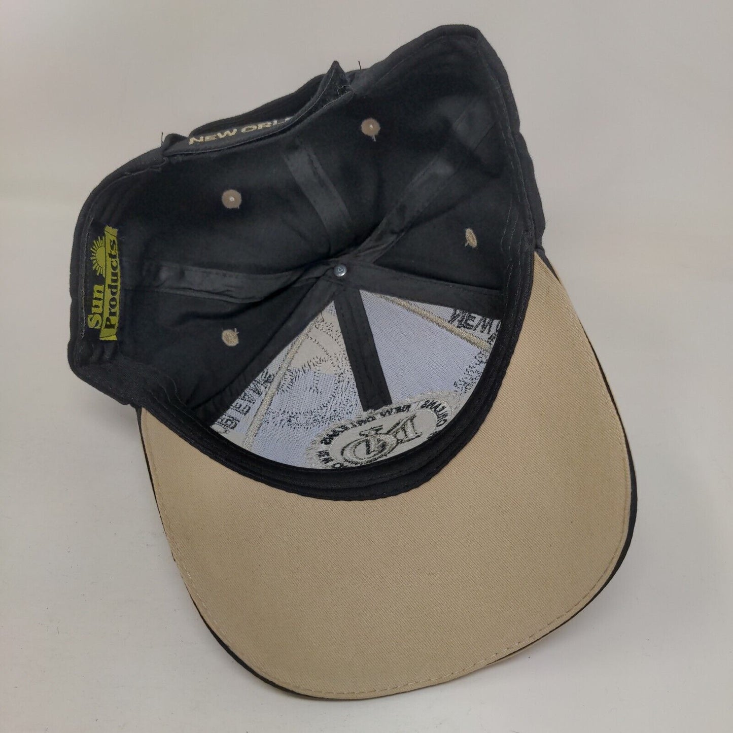 New Orleans Strapback Hat Multicolor One Size Embroidered Adjustable