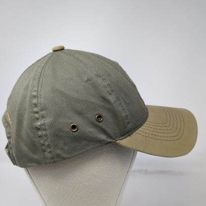 Bretmor Baseball Cap Green One Size Leupold Logo Optics Authority Strapback Hat