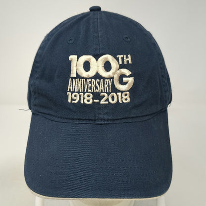 UltraClub Baseball Cap Blue One Size 100th Anniversary 1918-2018 G Logo Hat