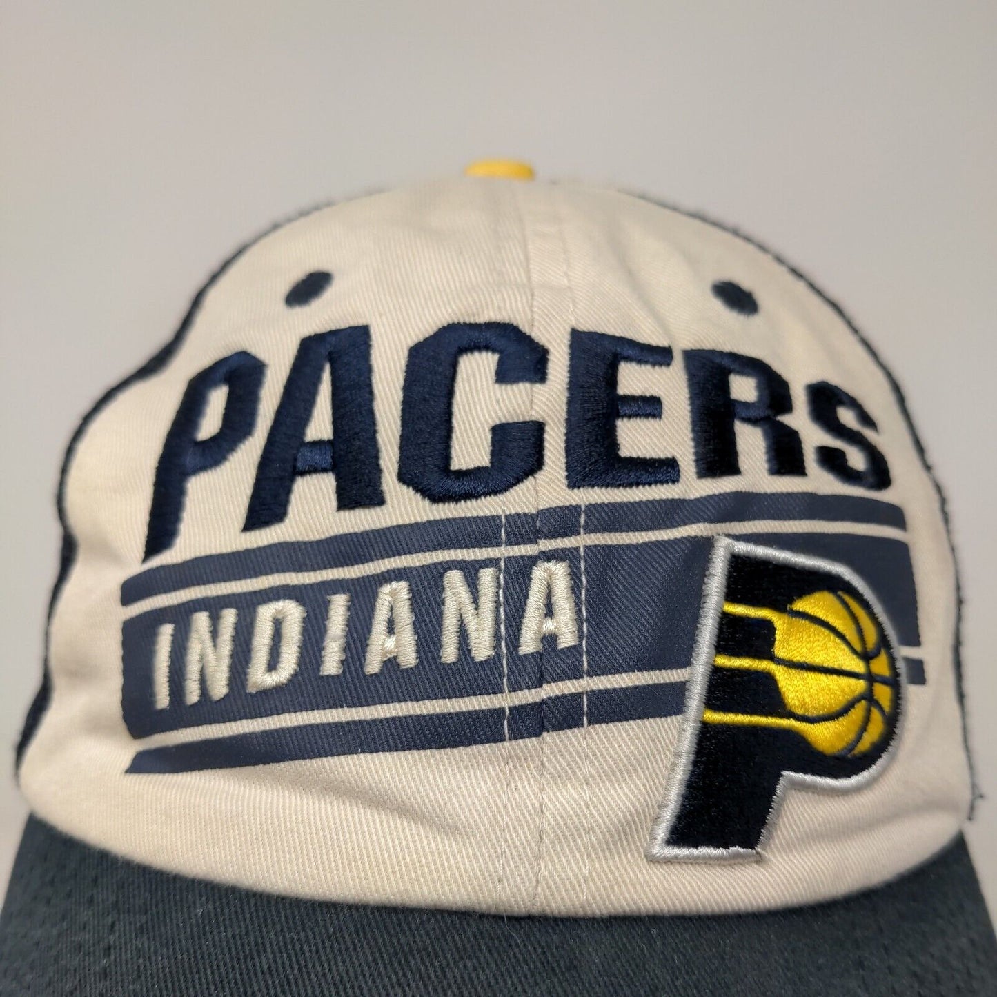 Fan Favorite Men's Snapback Hat Blue Size OSFA Embroidered Indiana Pacers